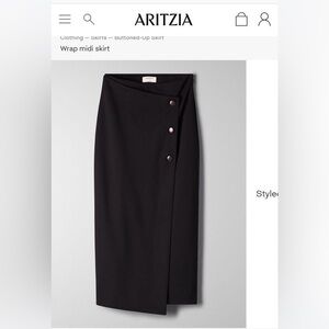 Aritzia Babaton Billy Skirt - Midi length Sz 6